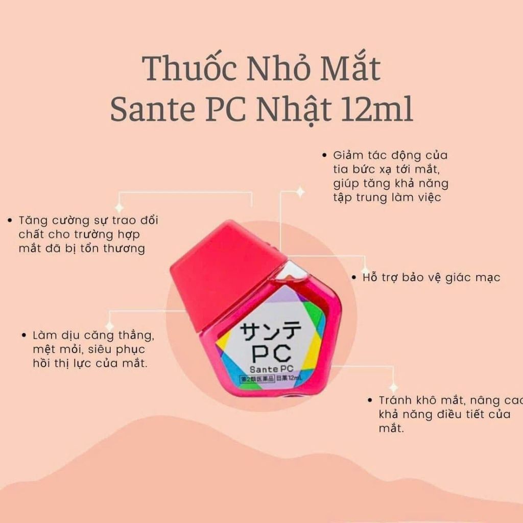 Thuốc Nhỏ Mắt Sante PC Nhật