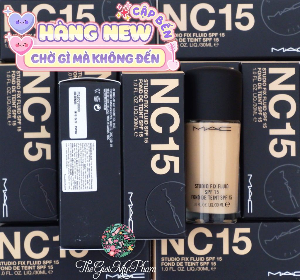 Kem Nền Mac Studio Fix NC 15 ( Ko tđ )