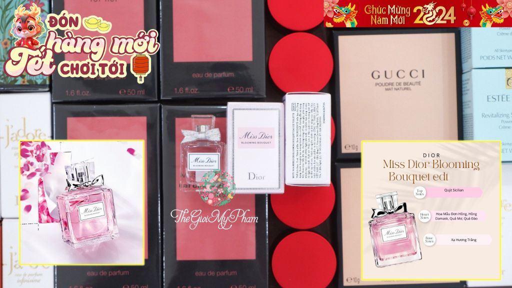 Nước Hoa Miss Dior Blooming Bouquet 5ml (Mẫu Mới)