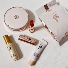 Set Whoo Radiant White Tone Up Sun Cushion Special Set (Kèm 1 Lõi + Sample) Ko Tđ