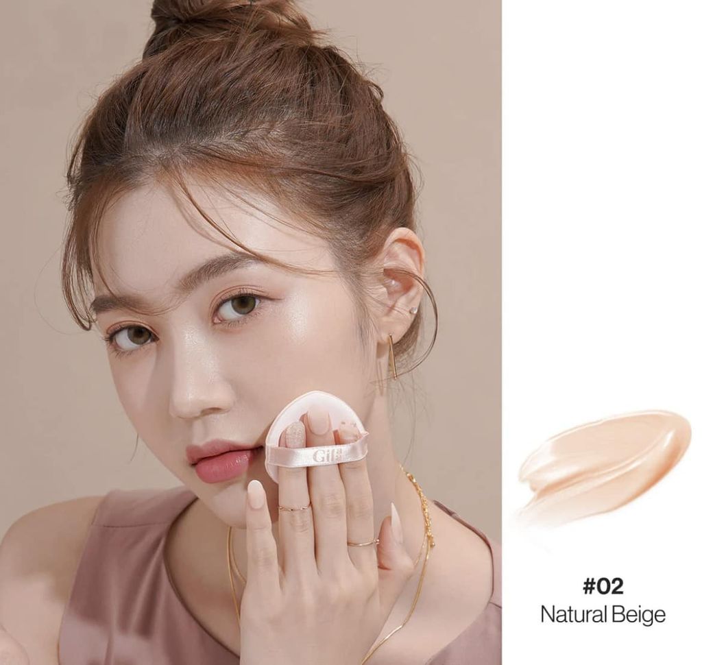 Phấn Nước Glamrr Q Long Wear DD Cushion #02