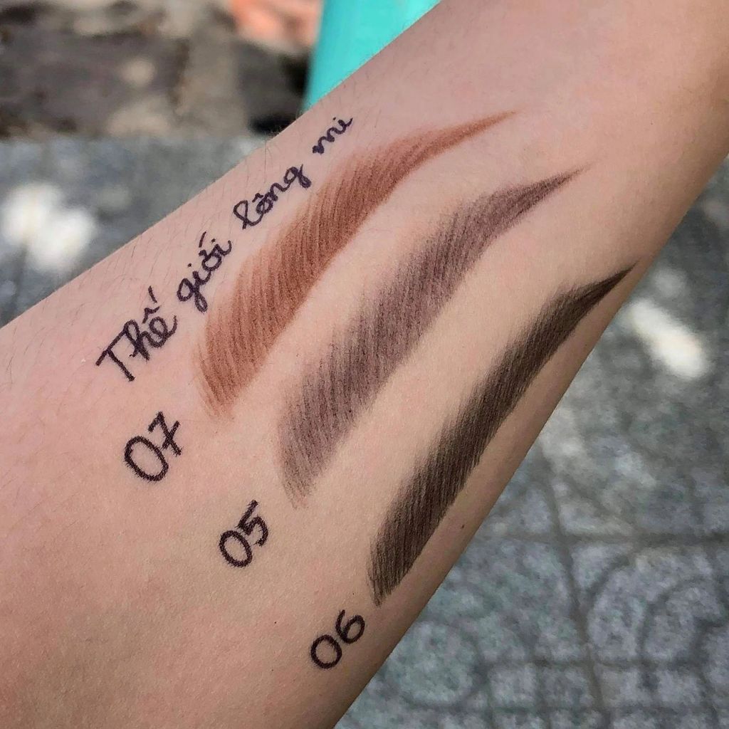 Chì Kẻ Chân Mày Phẩy Sợi Haozhuang #07