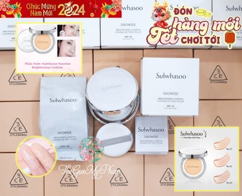 Cushion Sulwhasoo Snowise Brightening #21 Kèm Lõi (Ko Tđ)