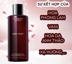 Xịt Thơm Body Victoria's Secret Very Sexy 250ml ( Ko Tđ)