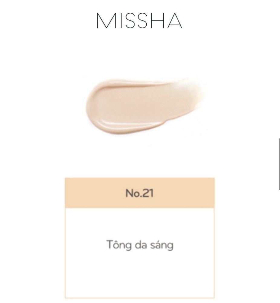 Cushion Missha Velvet Finish #21 (Đỏ)