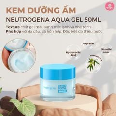 Gel Dưỡng Neutrogena Hydro Boost Water Gel ( Pháp) Mẫu mới nắp xanh