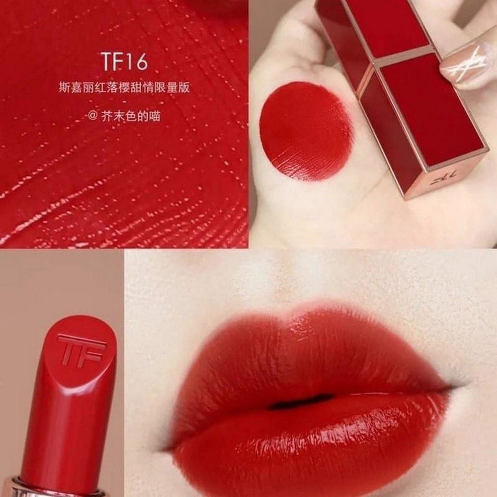 Son Tom Ford Vỏ Đỏ (Bản Giới Hạn) # 16 Scarlet Rouge