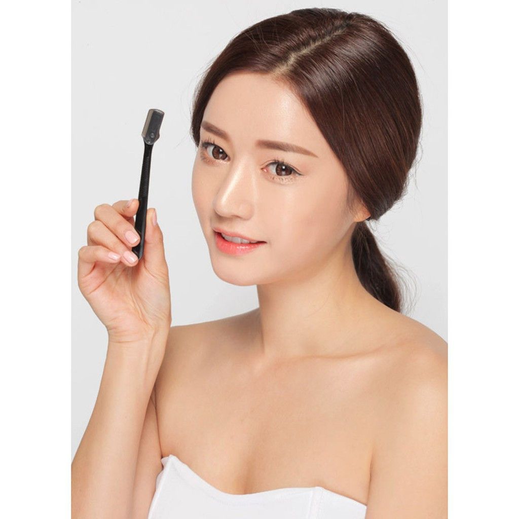 Dao Cạo Chân Mày KAI Groom Eyebrow Razor (Vỉ 3 cây)