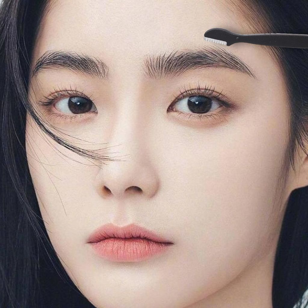 Dao Cạo Chân Mày KAI Groom Eyebrow Razor (Vỉ 3 cây)