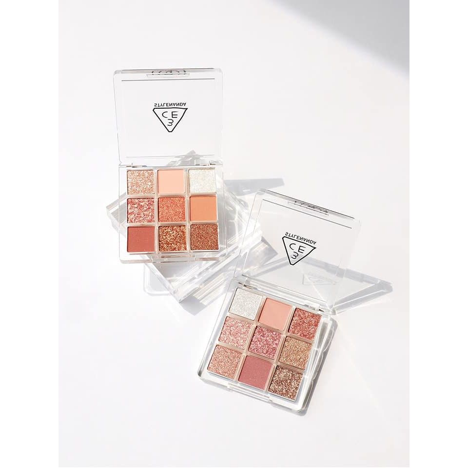 3CE - Multi Eye Color Palette #Delighful Vỏ Trắng