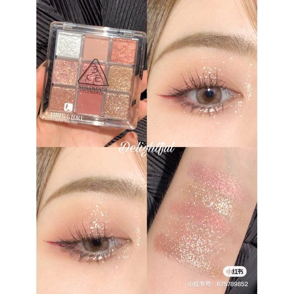 3CE - Multi Eye Color Palette #Delighful (Vỏ Trắng-Ko tđ)