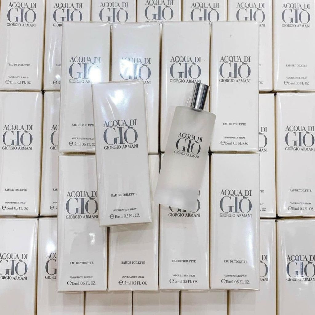 Giorgio Armani - Acqua Di Giò EDT 15ml #Trắng ( Ko Tđ )