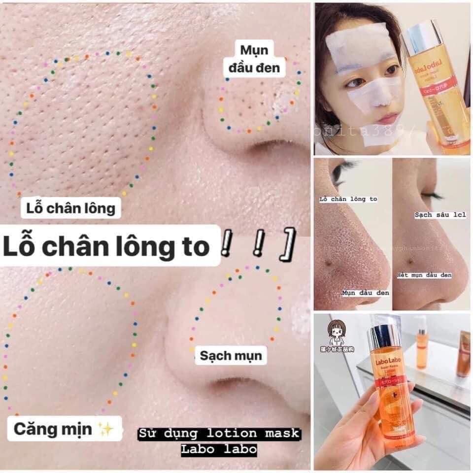 Lotion Labo-Labo Super-Keana Se Khít Lỗ Chân Lông 200ml (Chai lớn)