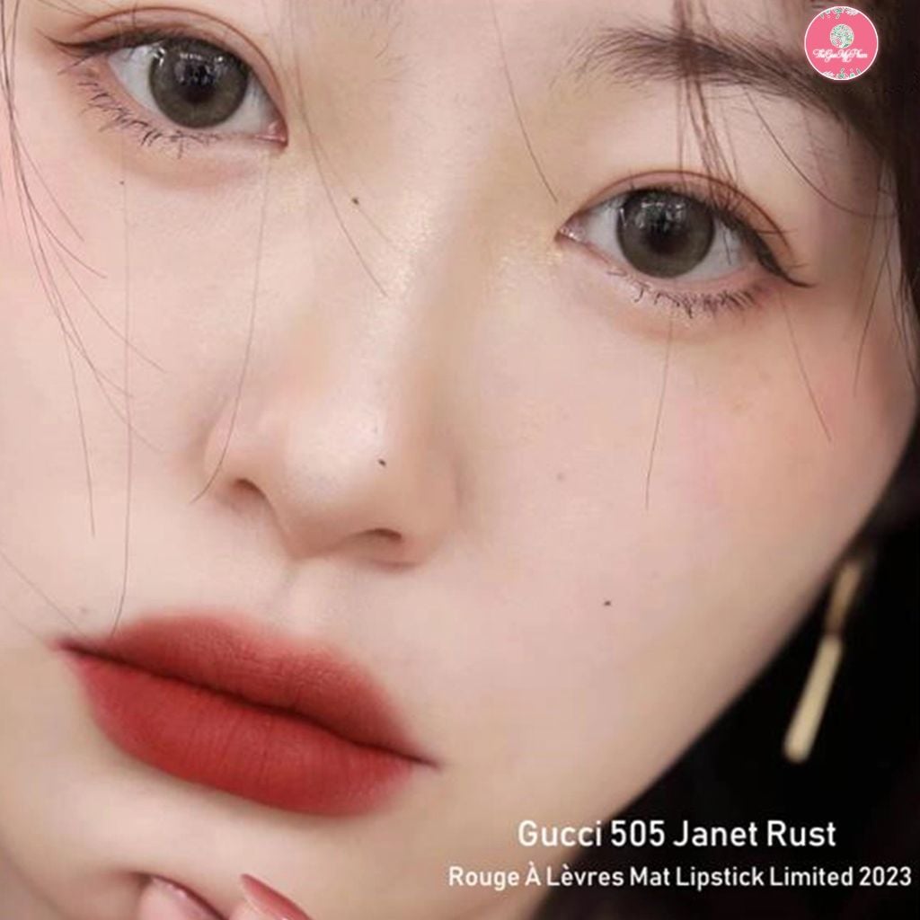 Son Thỏi Gucci Rouge À Lèvres Mat Edition Limited #505 (Ko Tđ)