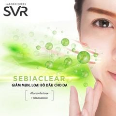 Gel Rửa Mặt Cho Da Dầu SVR Sebiaclear Gel Moussant 55ml