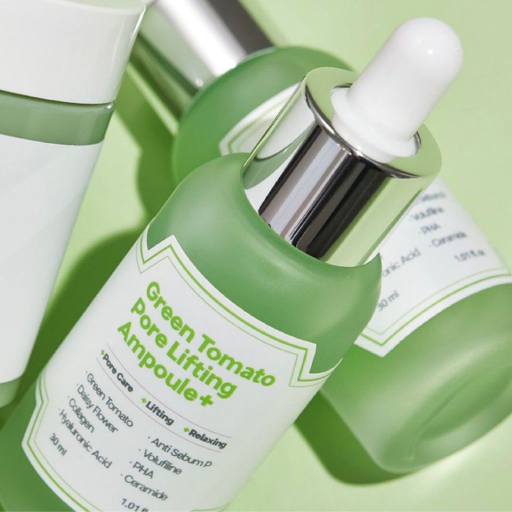 Tinh Chất Cà Chua Xanh Sungboon Editor Green Tomato Pore Lifting Ampoule+ 40ml