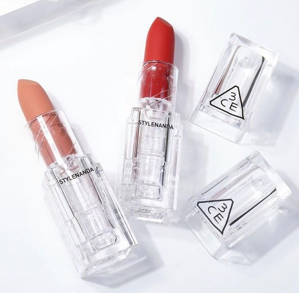 3CE - Soft Matte Lipstick #Pale Posy (Ko tđ)