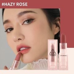 3CE - Son Thỏi Soft Matte #Hazy Rose - Ko Tđ