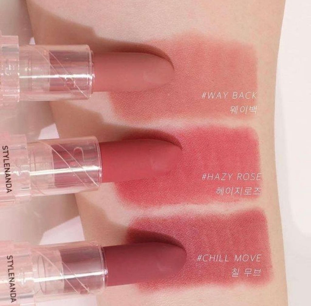 3CE - Son Thỏi Soft Matte #Hazy Rose - Ko Tđ