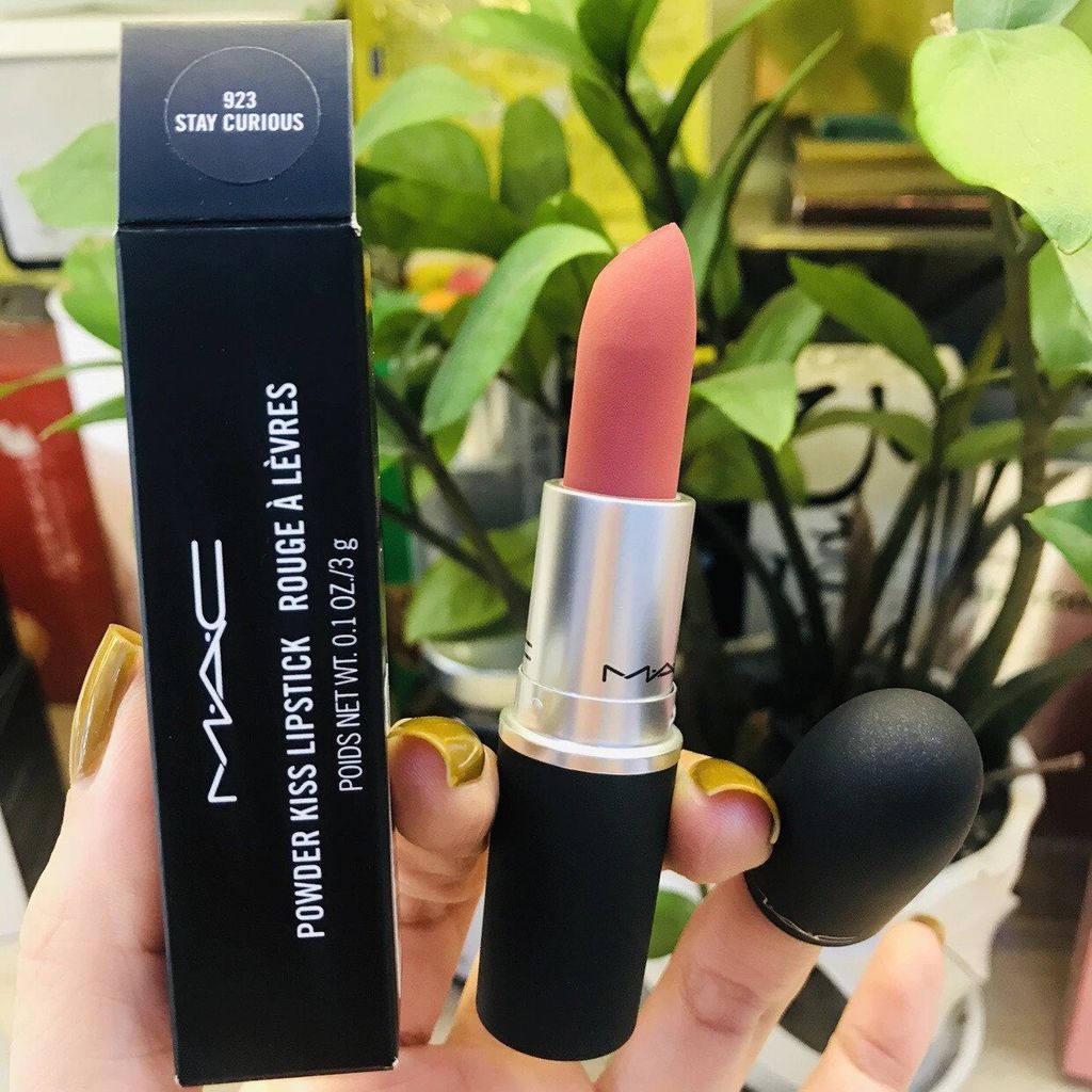 Son MAC Powder Kiss # 923 Stay Curious-Ko tđ