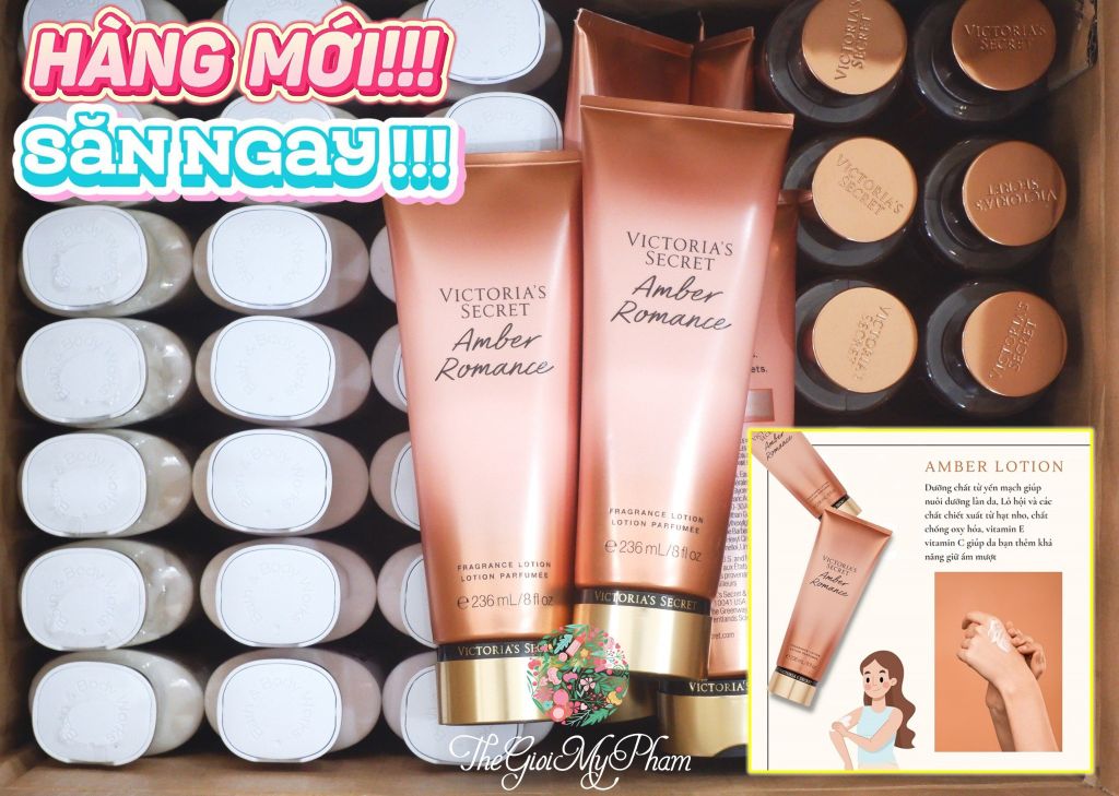 Lotion Victoria's Secret #Amber 236ml (mẫu mới)