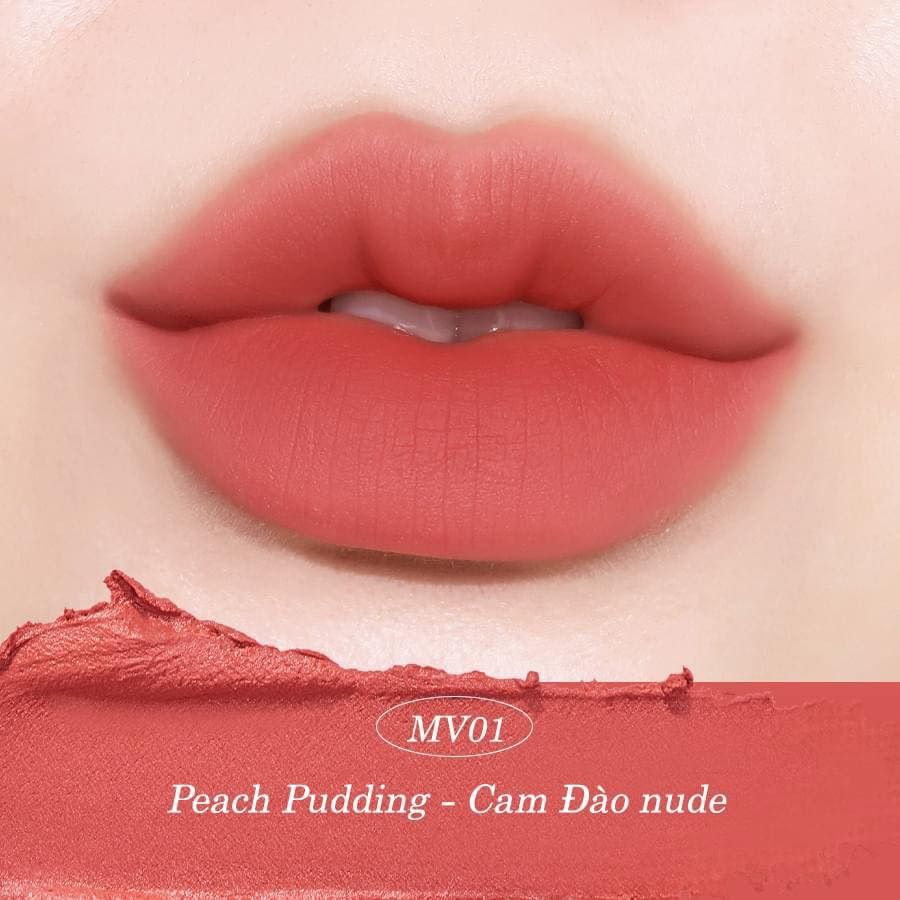 Son Kem Black Rouge Muddish Cushion Velvet #MV01