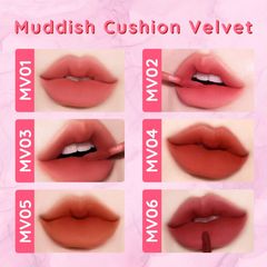 Son Kem Black Rouge Muddish Cushion Velvet #MV01
