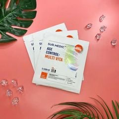 Mặt Nạ Sur.Medic+ Age Control - Multi Vita Chống Lão Hoá, Xoá Mờ Nếp Nhăn