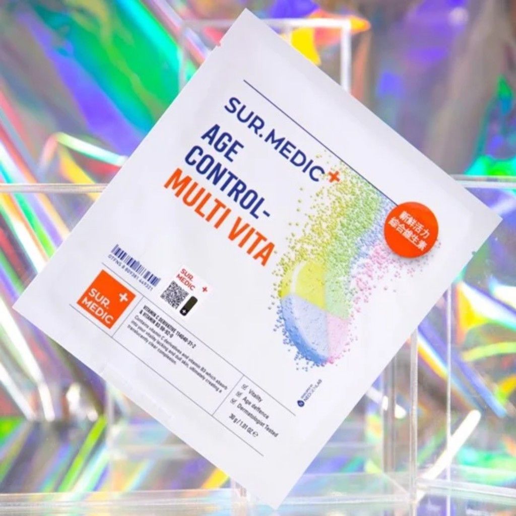 Mặt Nạ Sur.Medic+ Age Control - Multi Vita Chống Lão Hoá, Xoá Mờ Nếp Nhăn