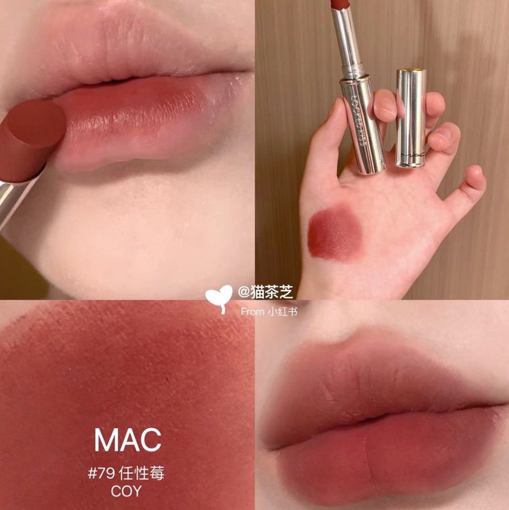 Son Thỏi MAC Locked Kiss #79 Coy (Ko Tđ)