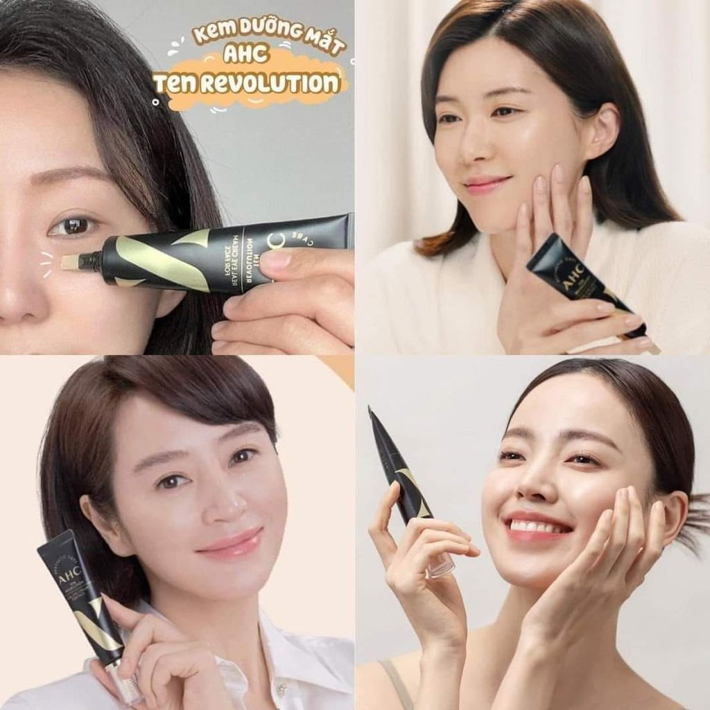 Kem Dưỡng Mắt AHC Ten Revolution Real Eye Cream For Face 30ml