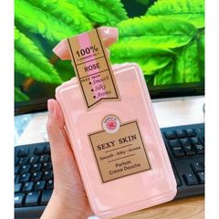 Gel Tắm Sexy Skin 600ml #Rose (Hồng)