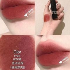 Son Thỏi Dior Rouge #720 Velvet ( Ko Tđ) Mẫu Mới