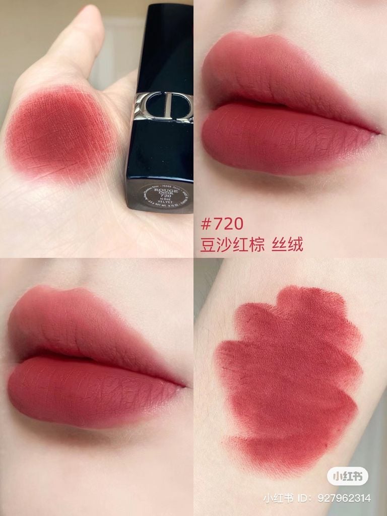 Son Thỏi Dior Rouge #720 Velvet ( Ko Tđ) Mẫu Mới