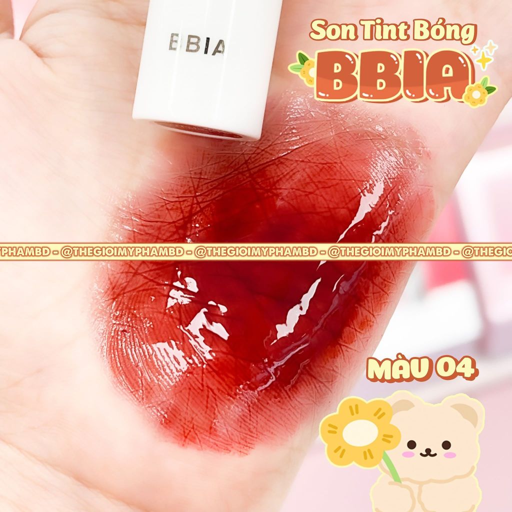 Son Tint Bóng Bbia Glow Lip Tint #04