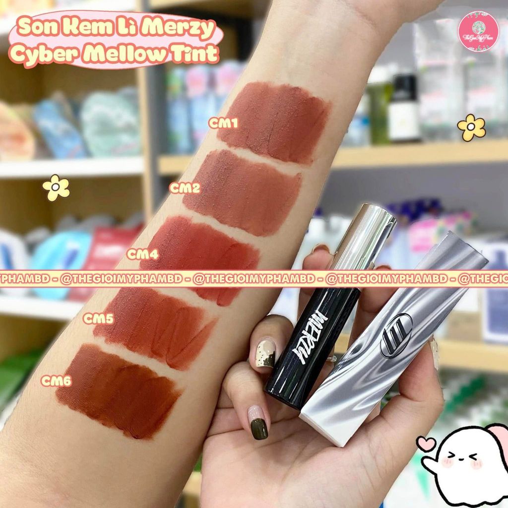 Son Kem Lì Merzy Cyber Mellow Tint #CM3