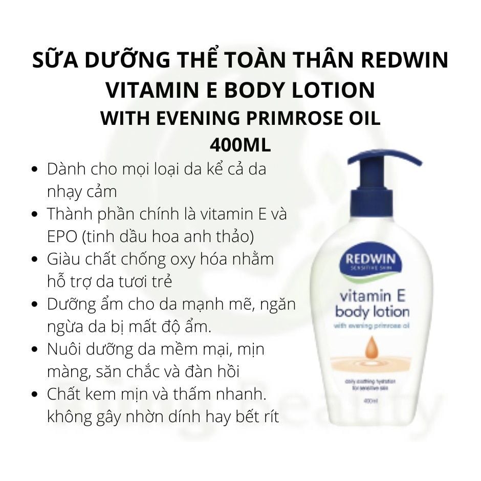 Vitamin E Body Lotion 400ml