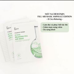Mặt Nạ Wonjin Ampoule #Cica (Xanh)