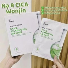 Mặt Nạ Wonjin Ampoule #Cica (Xanh)