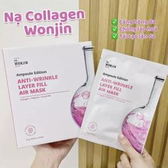 Mặt Nạ Wonjin Ampoule #Anti-Wrinkle (Hồng)