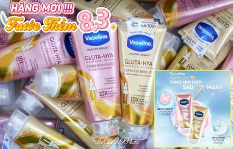 Vaseline - Gluta-Hyal 330ml #Flawless Bright (Vàng)