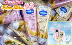 Vaseline - Gluta-Hyal 330ml #Flawless Bright (Vàng)