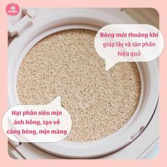 Laneige - NEO Cushion Glow #21N1 Beige (Kèm 1 lõi) Ko tđ