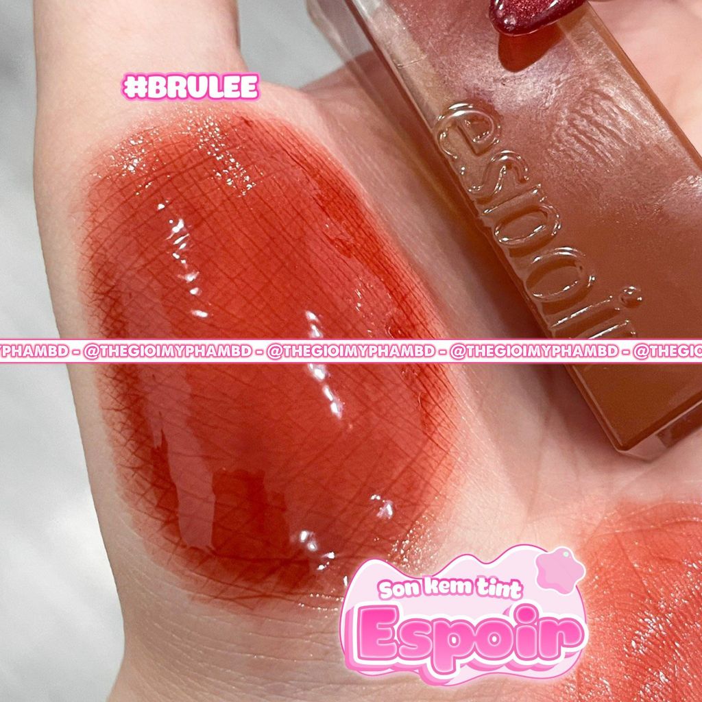 Son Tint Bóng Espoir Couture Lip Tint Glaze #Brulee