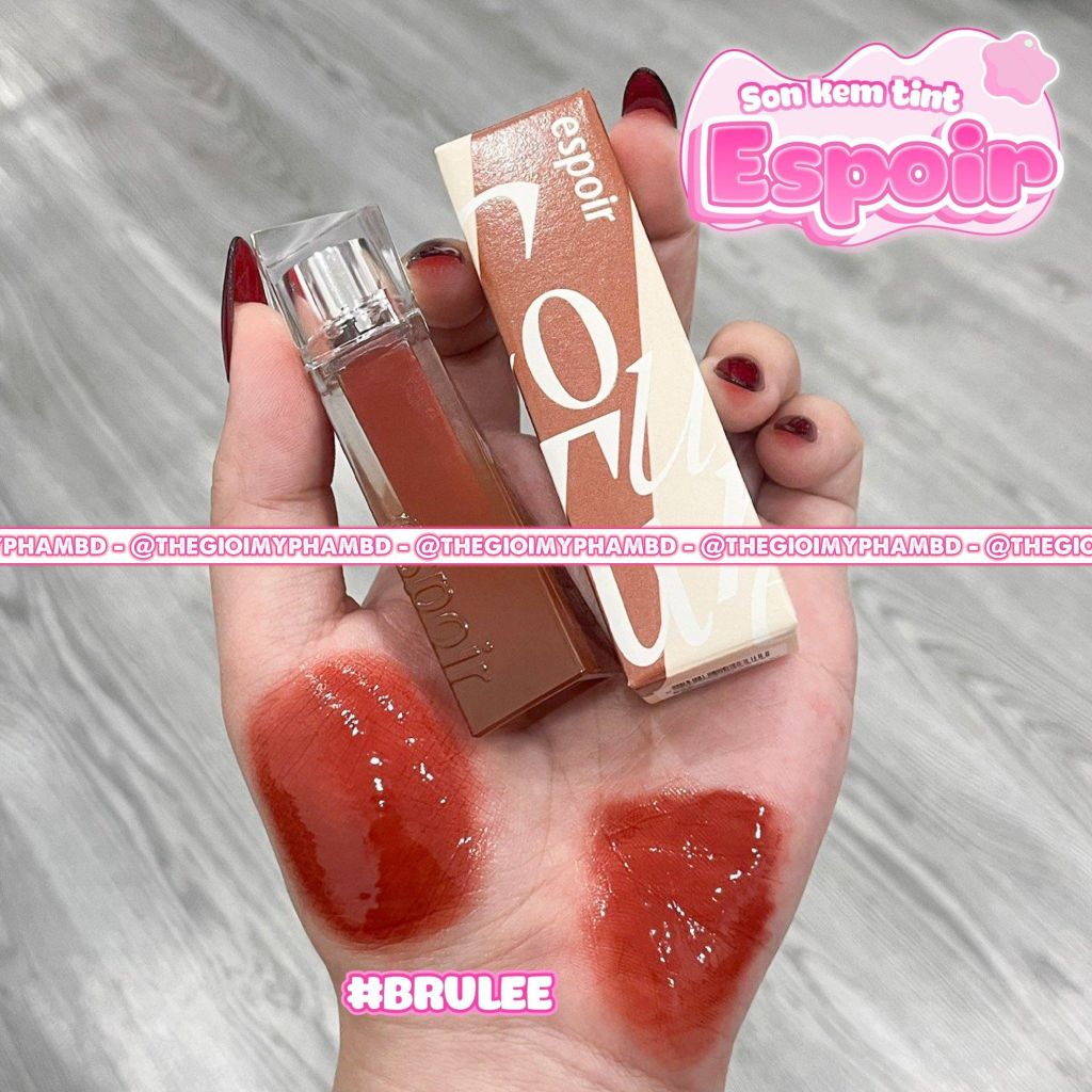 Son Tint Bóng Espoir Couture Lip Tint Glaze #Brulee