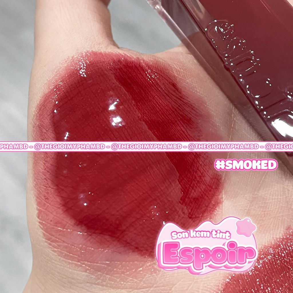 Son Tint Bóng Espoir Couture Lip Tint Glaze #Smoked