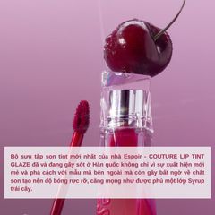 Son Tint Bóng Espoir Couture Lip Tint Glaze #Smoked
