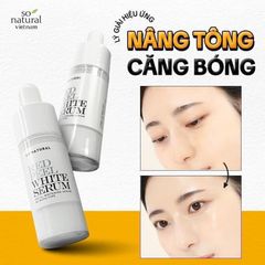 Tinh Chất Dưỡng Trắng, Đều Màu Da So Natural Red Peel White 11ml (Nhỏ)