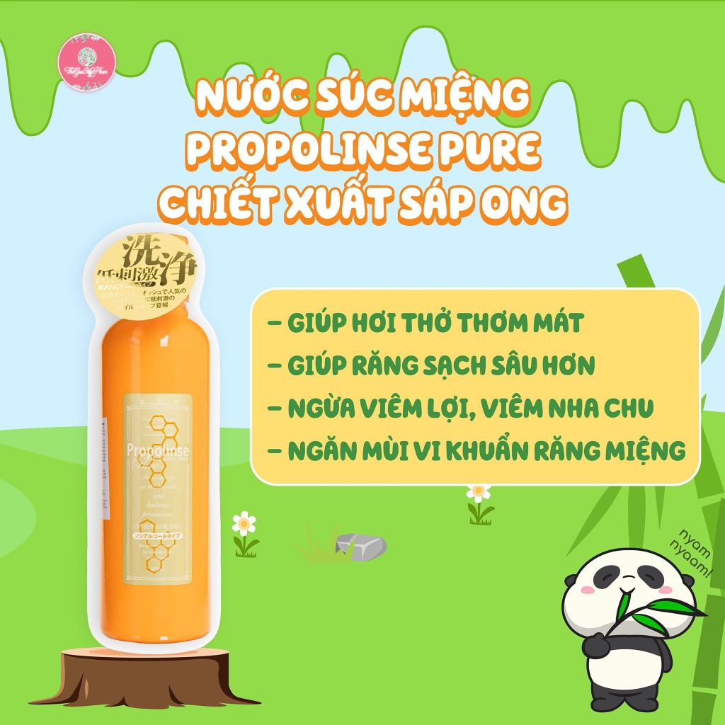 Nước Súc Miệng Propolinse 600ml # Vàng Cam