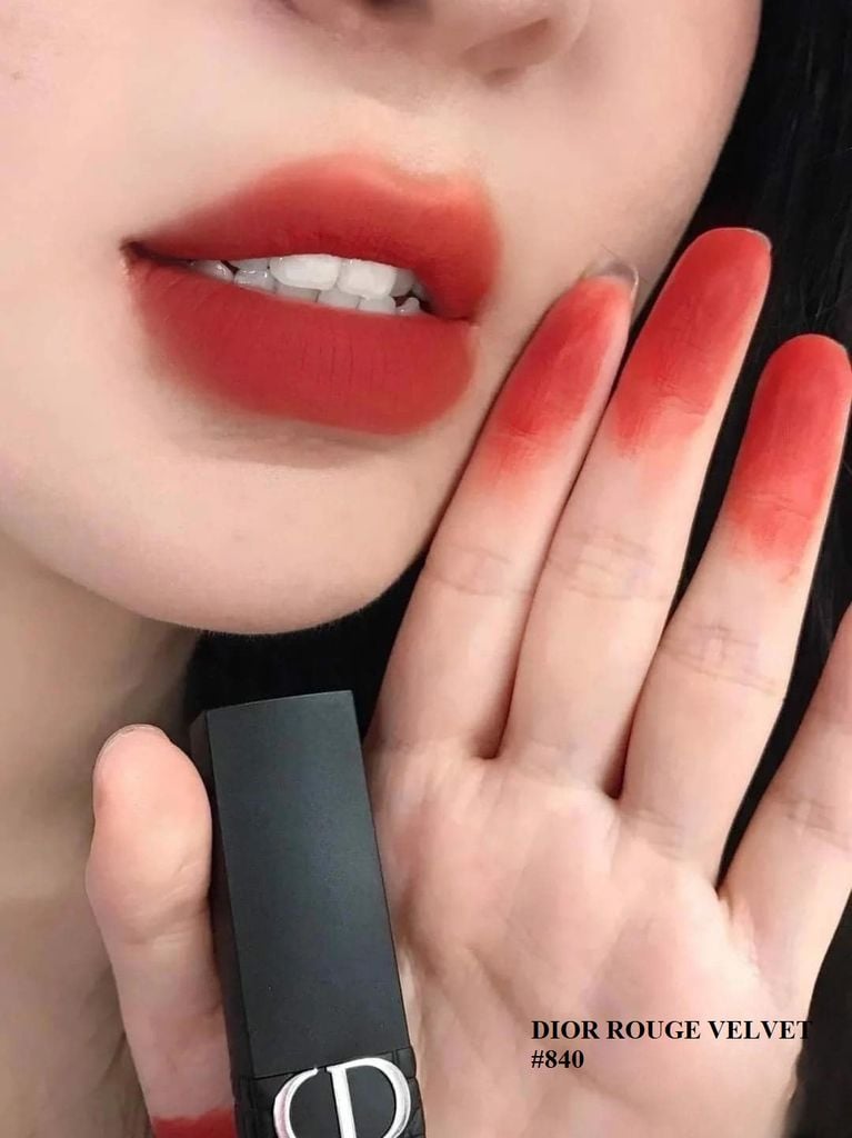Son Thỏi Dior Rouge #840 Velvet ( Ko Tđ) Mẫu Mới